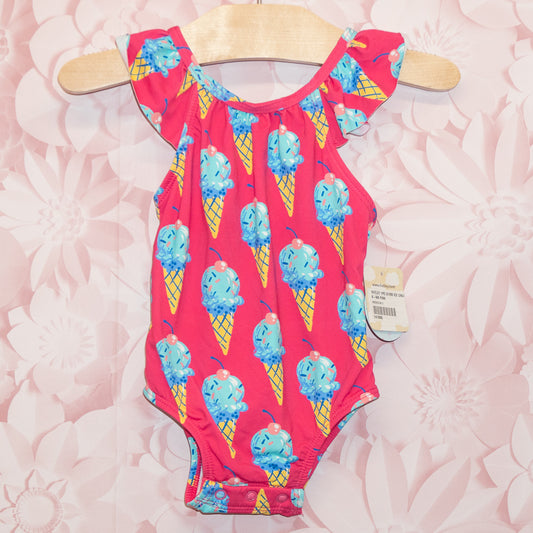 NWT Ice Cream Swimsuit Size 6-9m