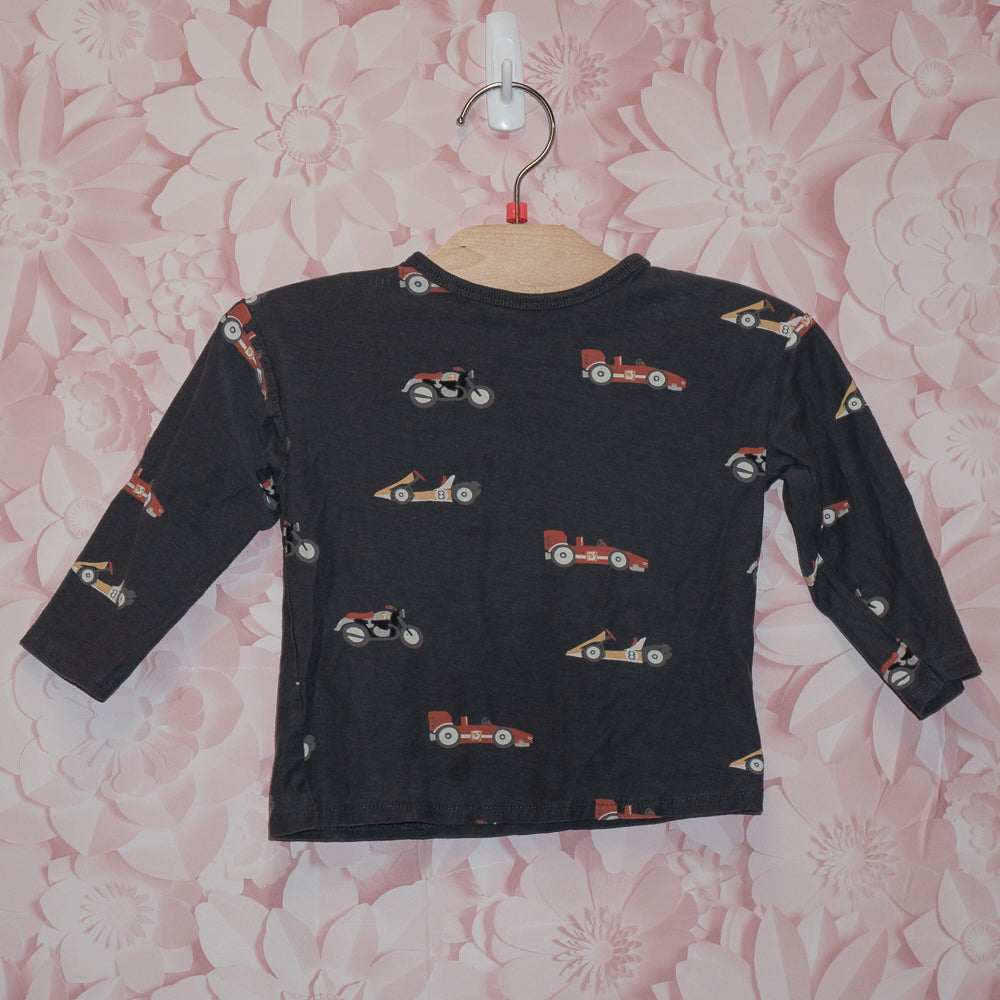 Car Print Tee Size 18-24m