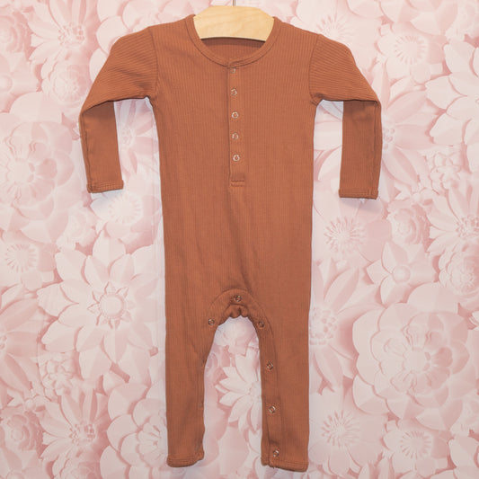 Ribbed Romper Size 6-12m