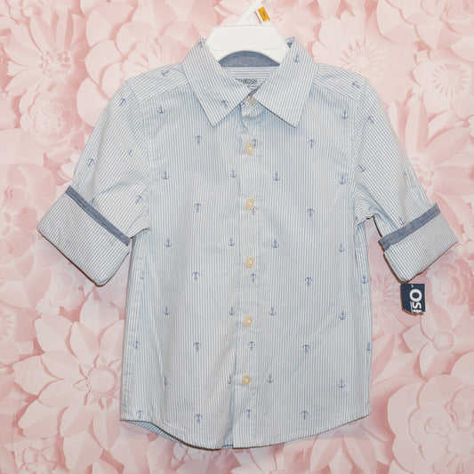 NWT Anchor & Stripe Shirt Size 3T