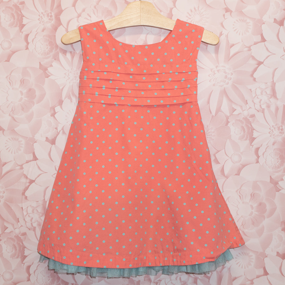 Polka Dot Dress Size 3Y