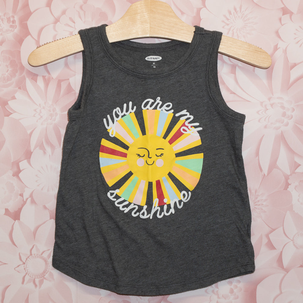 You Are My Sunshine Tank Size 3T