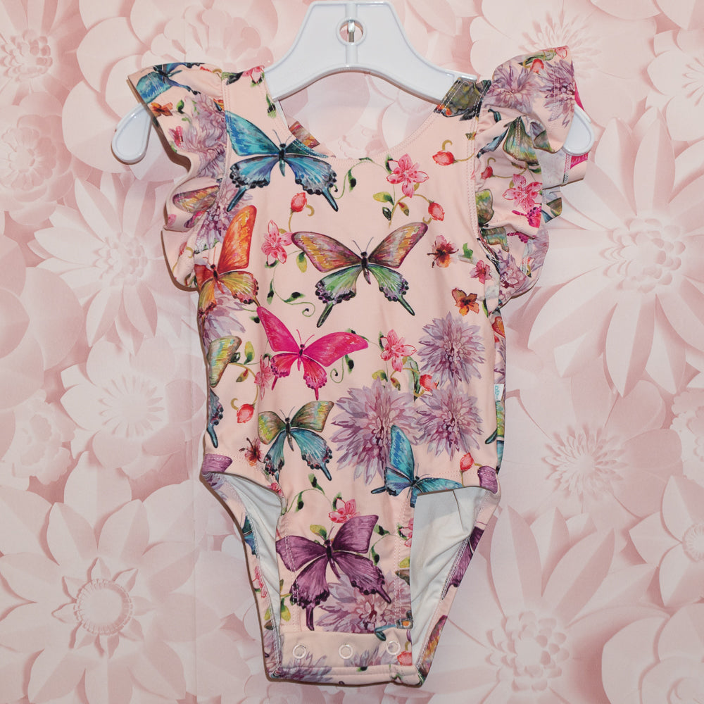 Butterfly Swimsuit Size 6-12m