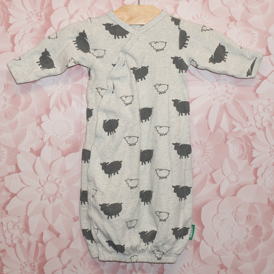 Organic Sheepy Sleep Gown Size 0-3m