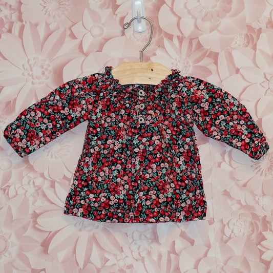 Rose Shirt Size 3m