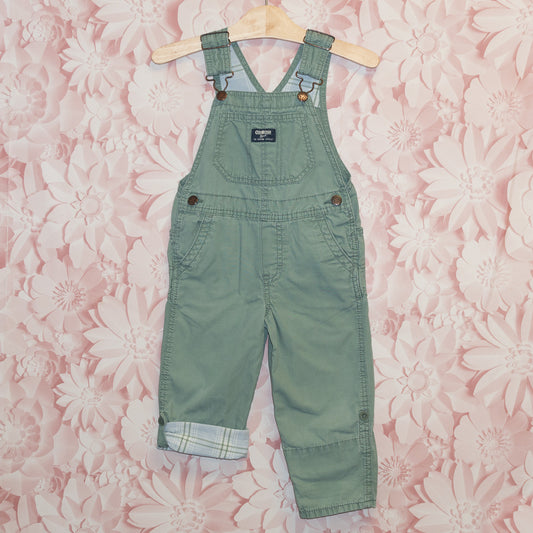 Green Overalls Size 3T