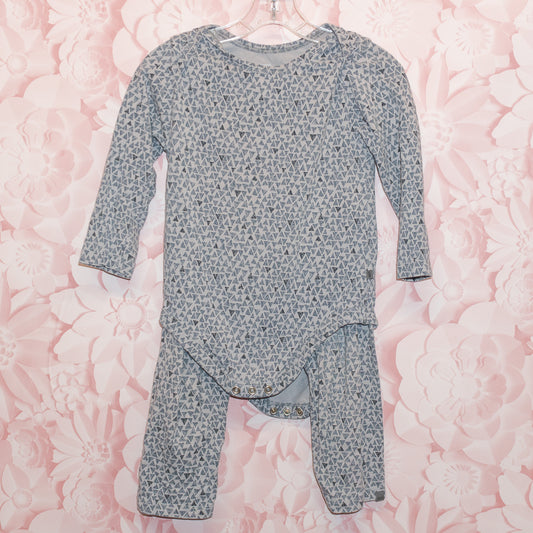 Triangle Print Set Size 24m