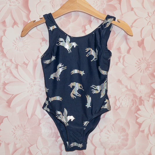 Sparkle Unicorn Swimsuit Size 3-4