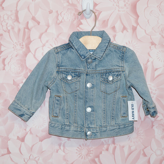 NWT Jean Jacket Size 3-6m