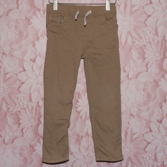 Khaki Pull-on Pants Size 5T