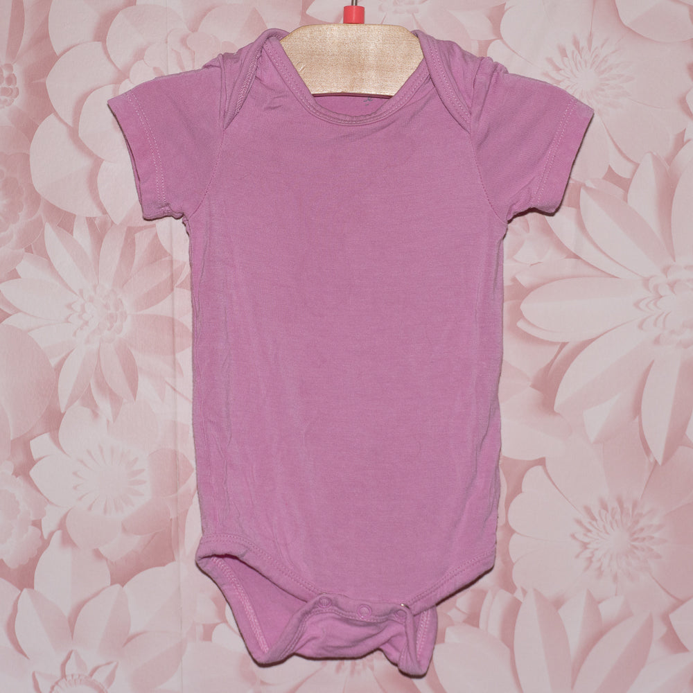 Bamboo Lilac Onesie Size 0-3m