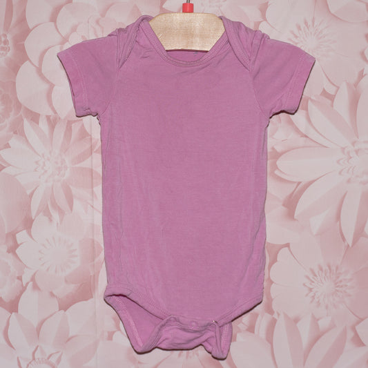 Bamboo Lilac Onesie Size 0-3m
