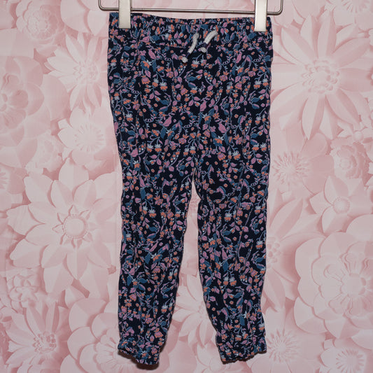 Lightweight Floral Pants Size 3
