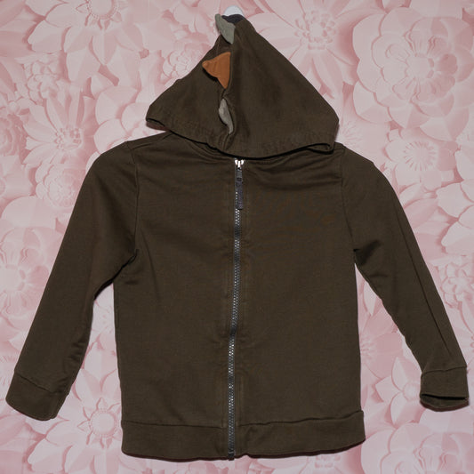 Dino Spike Hoodie Size 5T