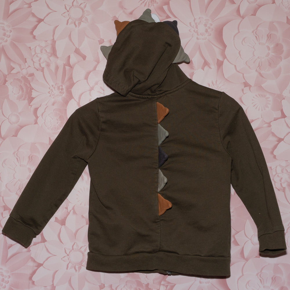 Dino Spike Hoodie Size 5T