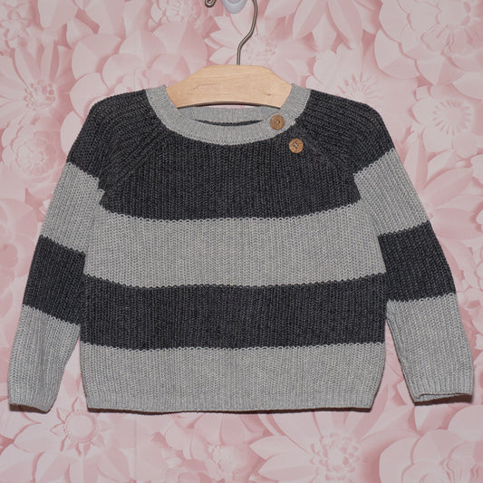 Striped Knit Sweater Size 24m