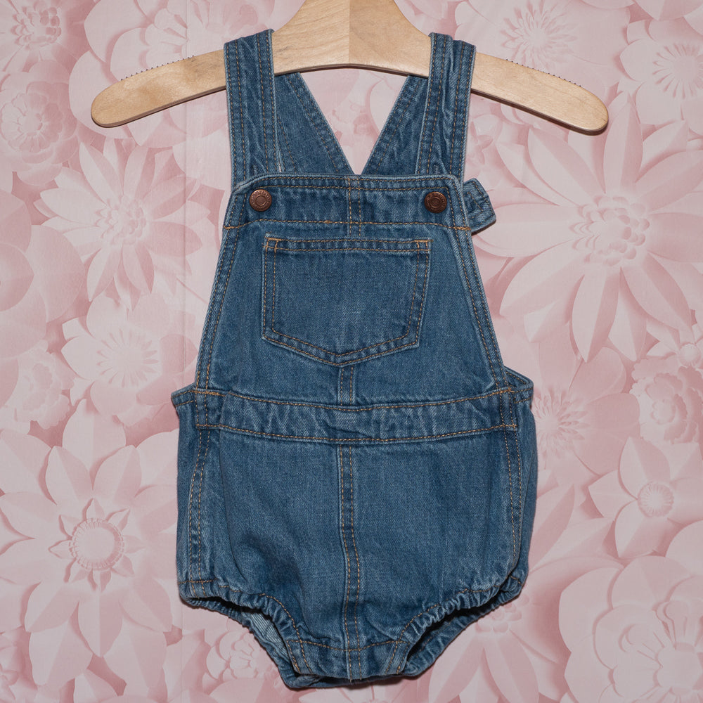 Denim Romperall Size 18-24m