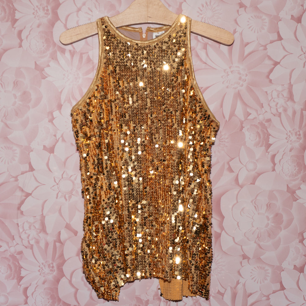 Sequin Dance Top Size LC (12-14)