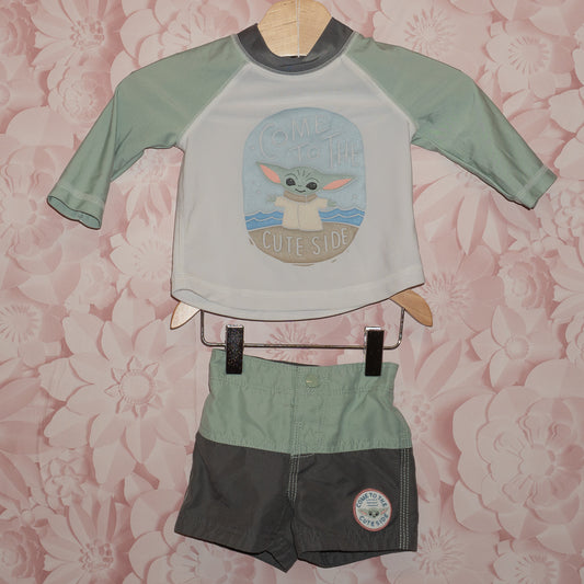 Cute Side Swim Set Size 0-6m