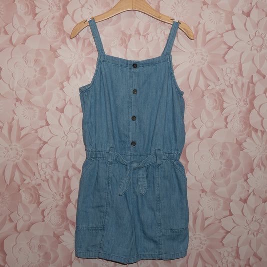 Denim Romper Size 10-12
