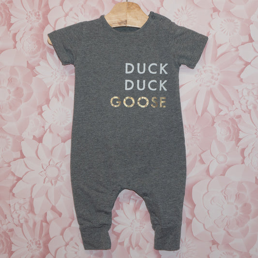 Duck Duck Goose Romper Size 3-6m