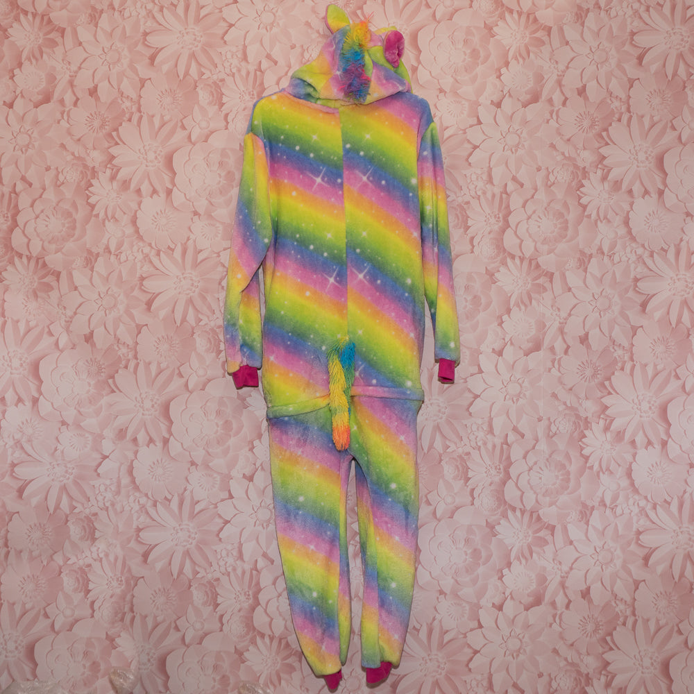 Rainbow Unicorn Romper Size 10