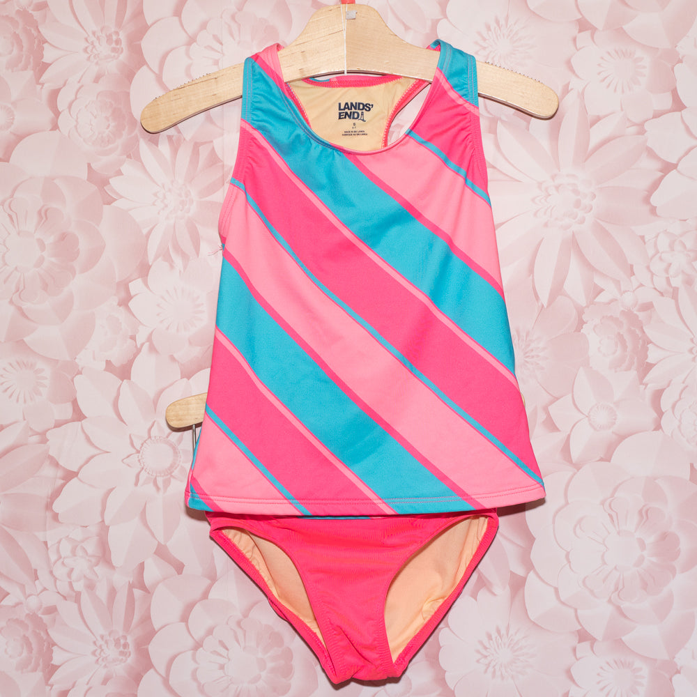 Striped Tankini Size 6-7