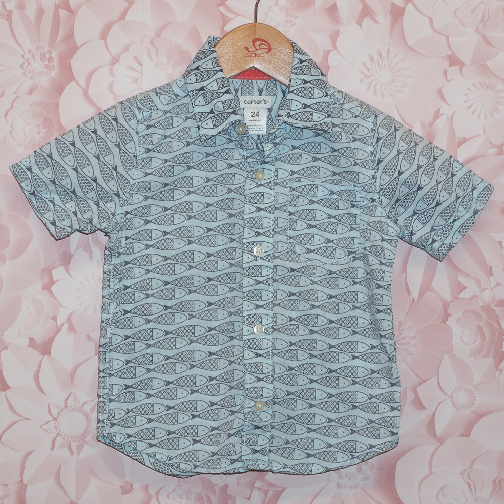 Fish Shirt Size 24m