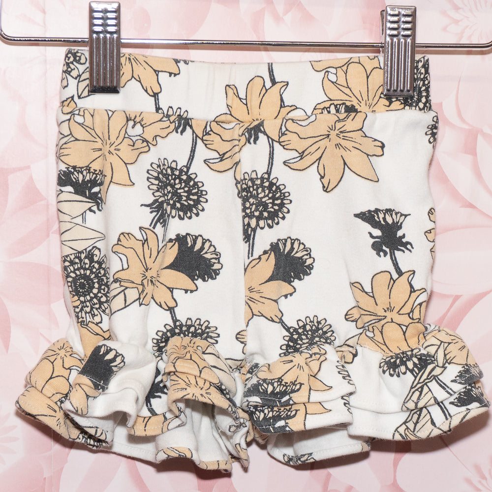 Ruffled Floral Shorts Size 18-24m
