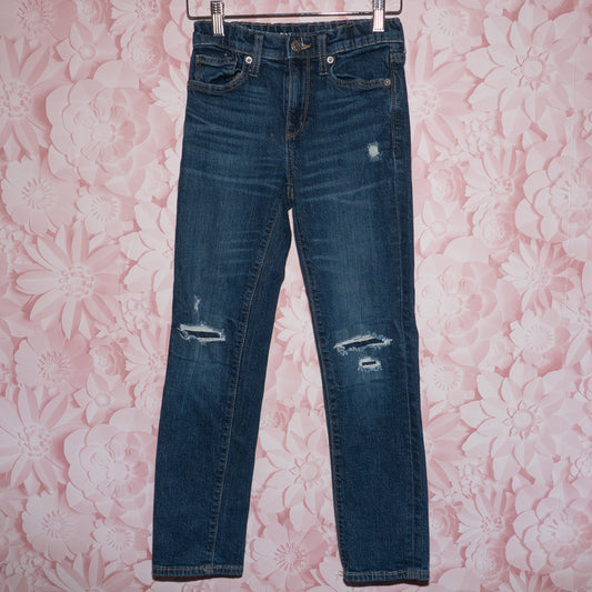 Distressed Slim Jeans Size 10