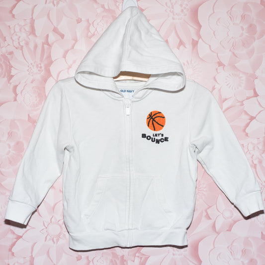 Let's Bounce Zip Hoodie Size 2T