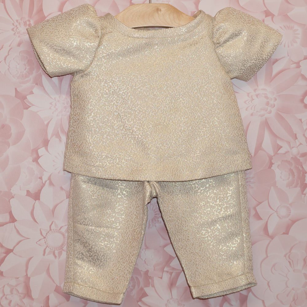 Gold Outfit Size 12-18m