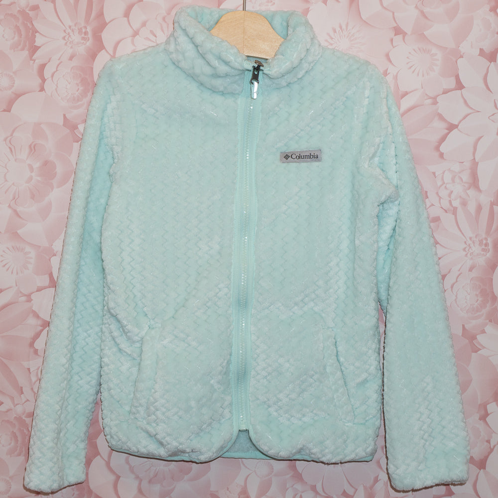 Turquoise Zigzag Jacket Size 10/12