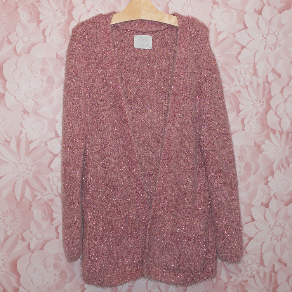 Sparkle Open Cardigan Size 10