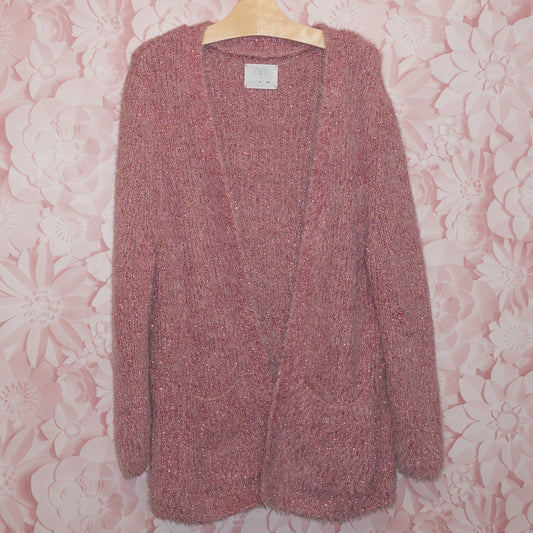 Sparkle Open Cardigan Size 10
