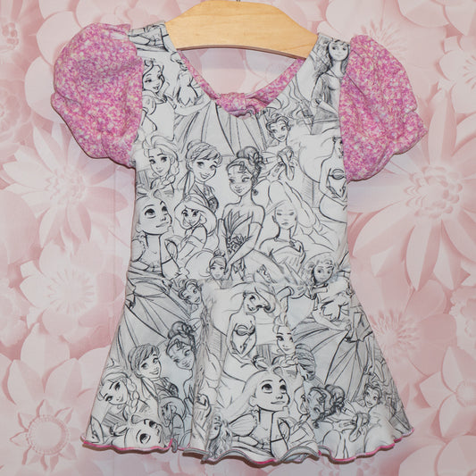 Princess Sketch Dress Size 24m