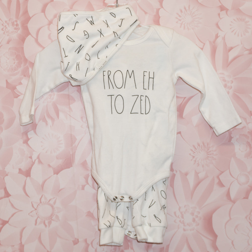 Eh to Zed Set Size 6-9m