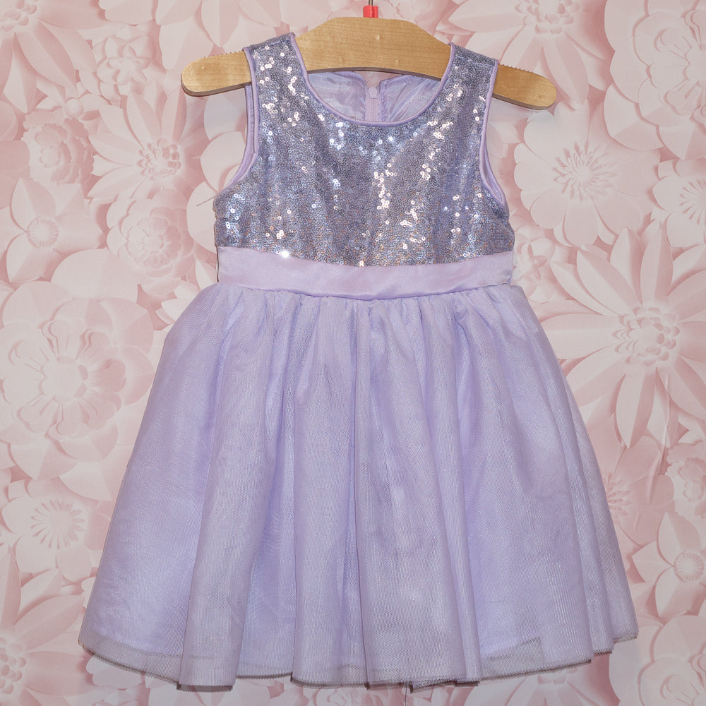 Purple Sparkly Dress Size 2T