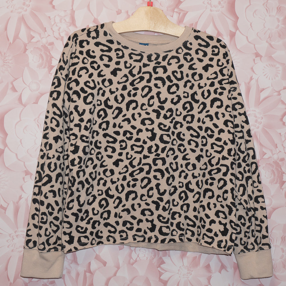 Animal Print Crewneck Size 10-12