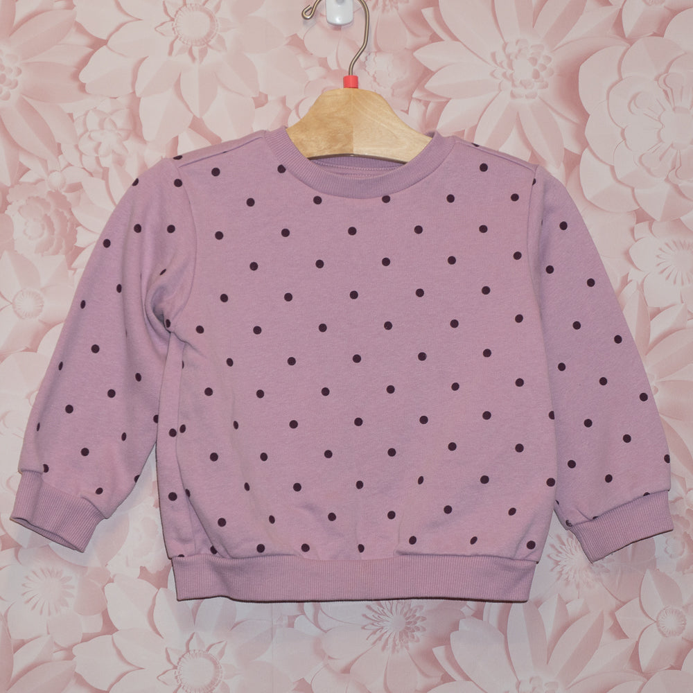Pink Dot Crewneck Size 3T