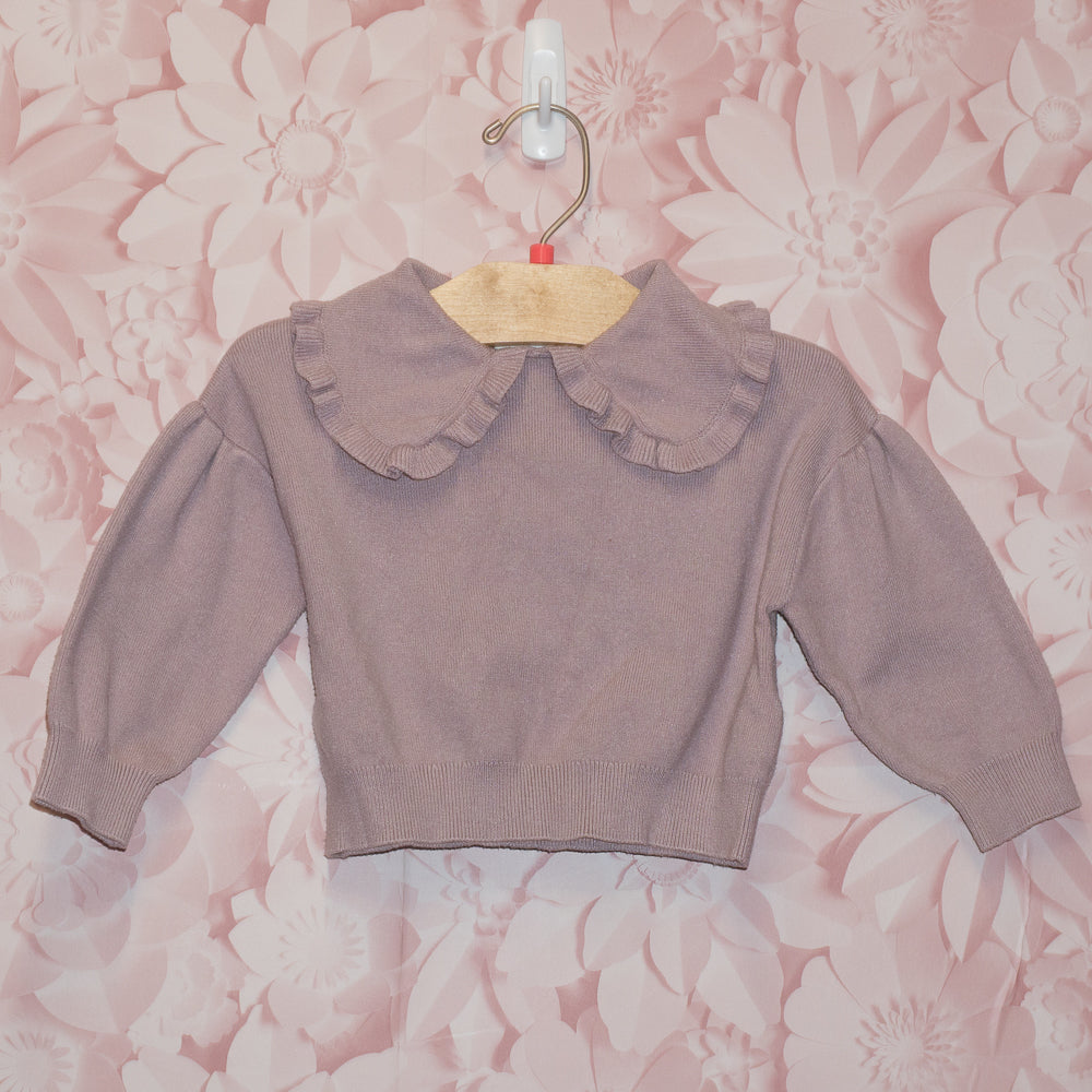 Ruffle Neck Sweater Size 12-18m