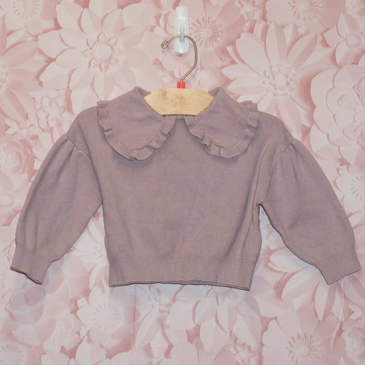Ruffle Neck Sweater Size 12-18m