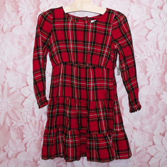 NWT Plaid Dress Size 5T