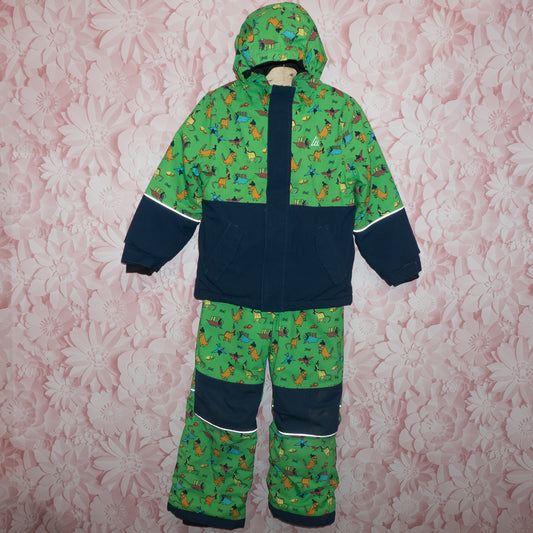 Dinosaur Snowsuit Size 6