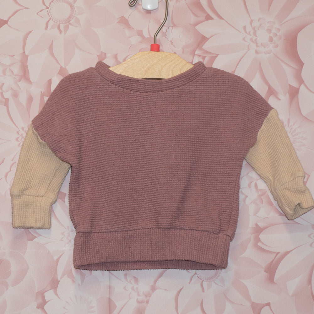 Waffle Crewneck Size 0-3m