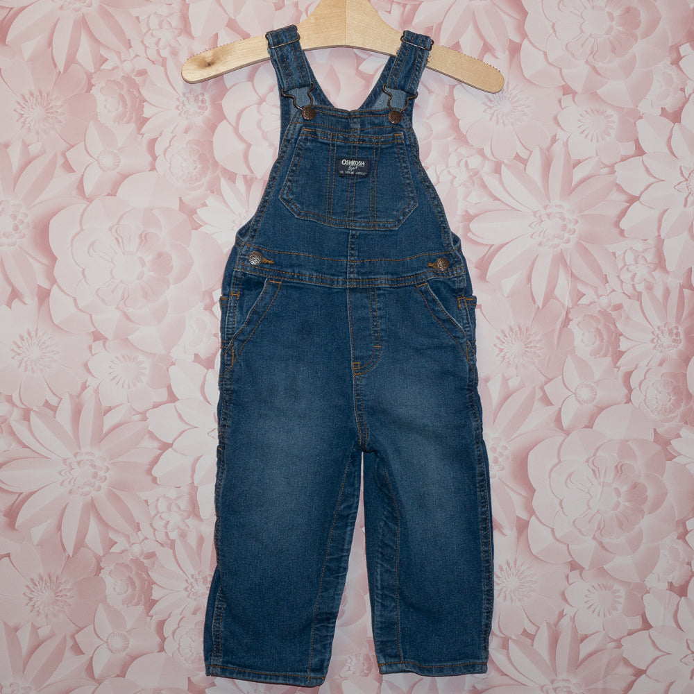 Stretch Denim Overalls Size 24m