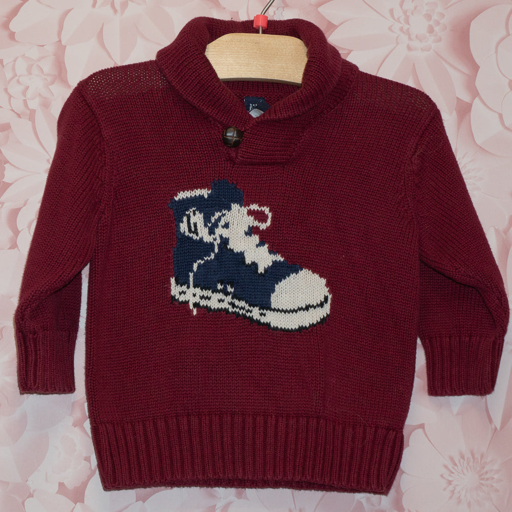 Sneaker Sweater Size 12-18m