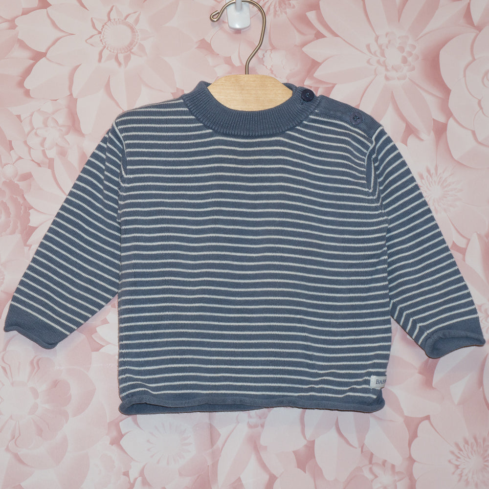 Striped Knit Sweater Size 6-12m