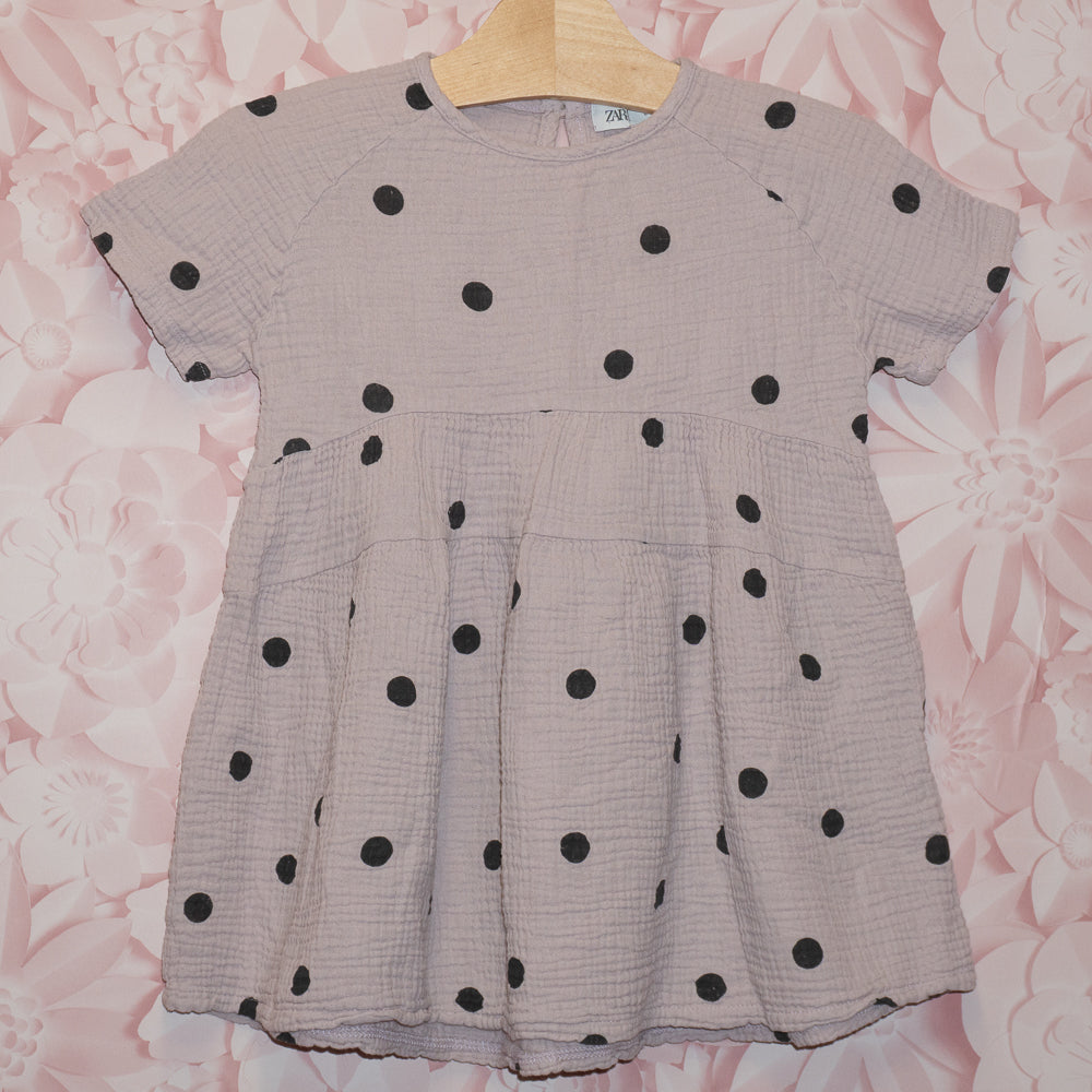 Dot Gauze Dress Size 2-3