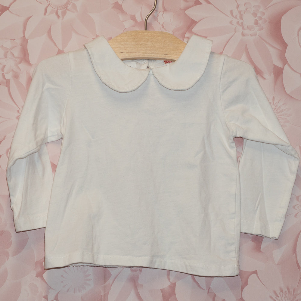 Peter Pan Collared Shirt Size 12-18m